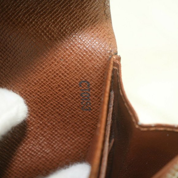 100% Authentic Louis Vuitton Portefeuille Sarah Browns Monogram Wallet - Picture 8 of 9